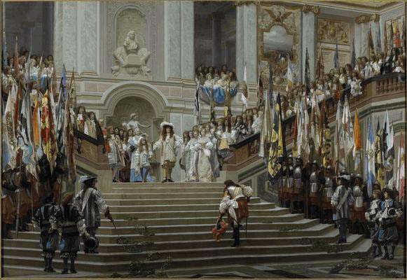 Reception of Le Grand Conde at Versailles